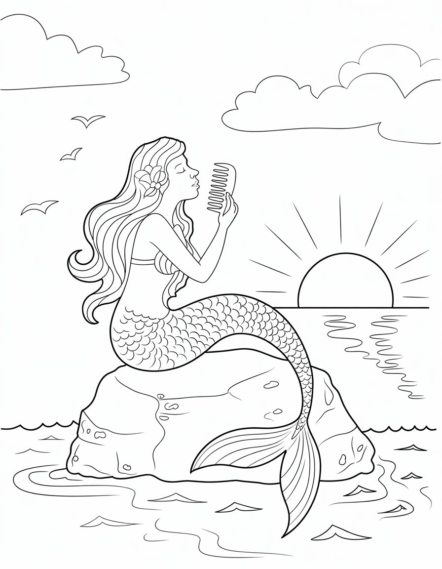Mermaid's Sunset Song